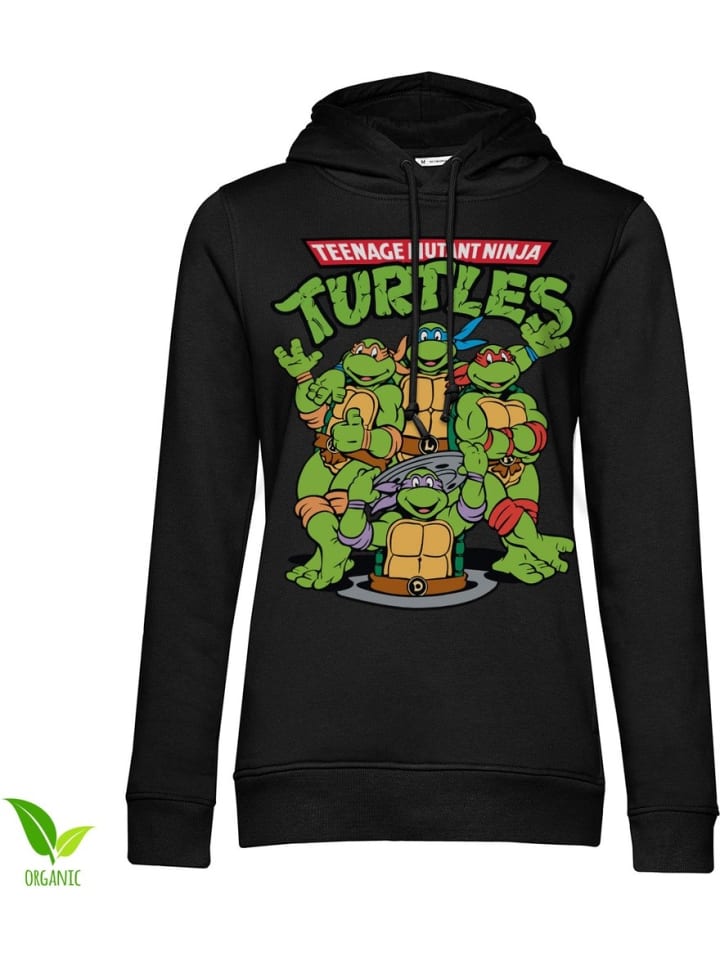 Hoodie in Schwarz