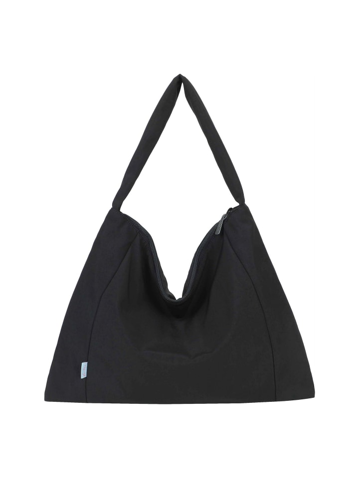 Tonnje Schultertasche 47 cm slouchy black