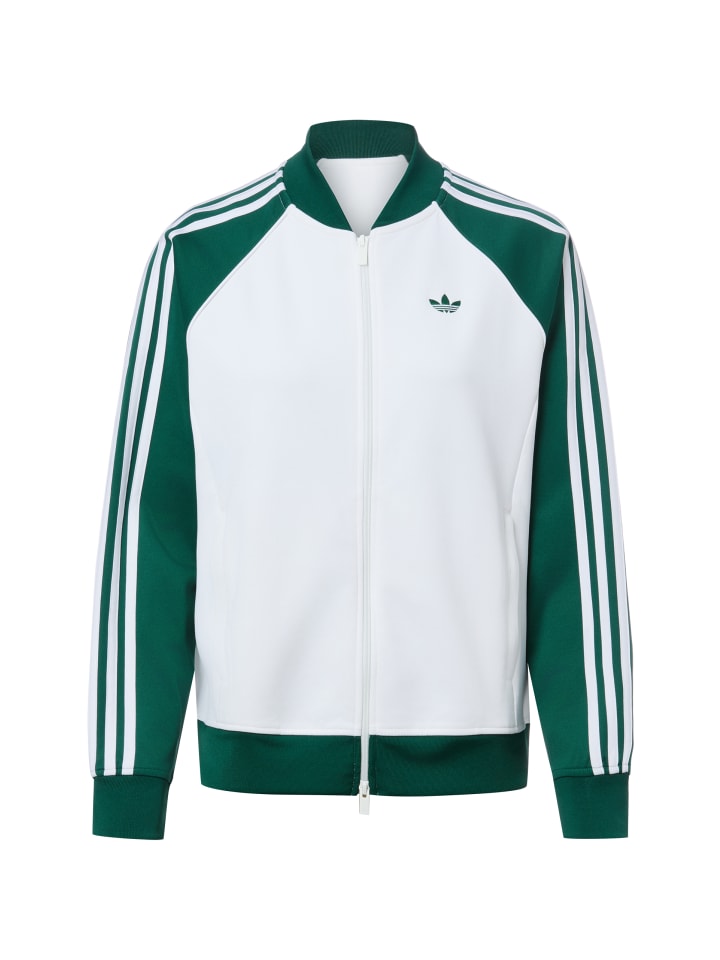 Sweatjacke in weiß tanne - 0001
