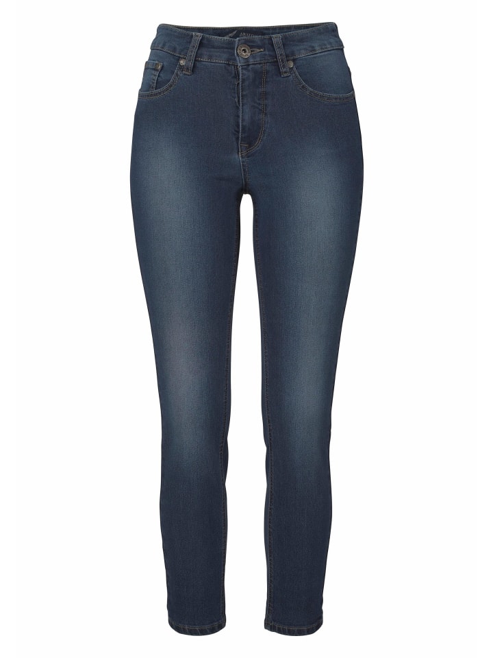 7/8-Jeans in dark blue