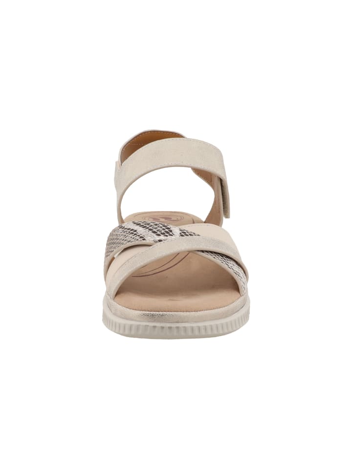 Flat Sandals - Mules in gold