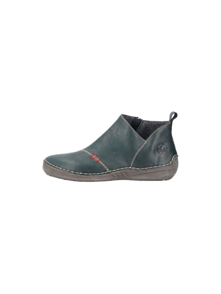 Stiefelette in grün
