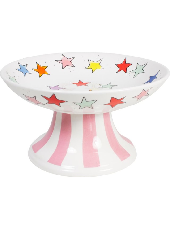 Schale Sterne in Bunt - 23cm