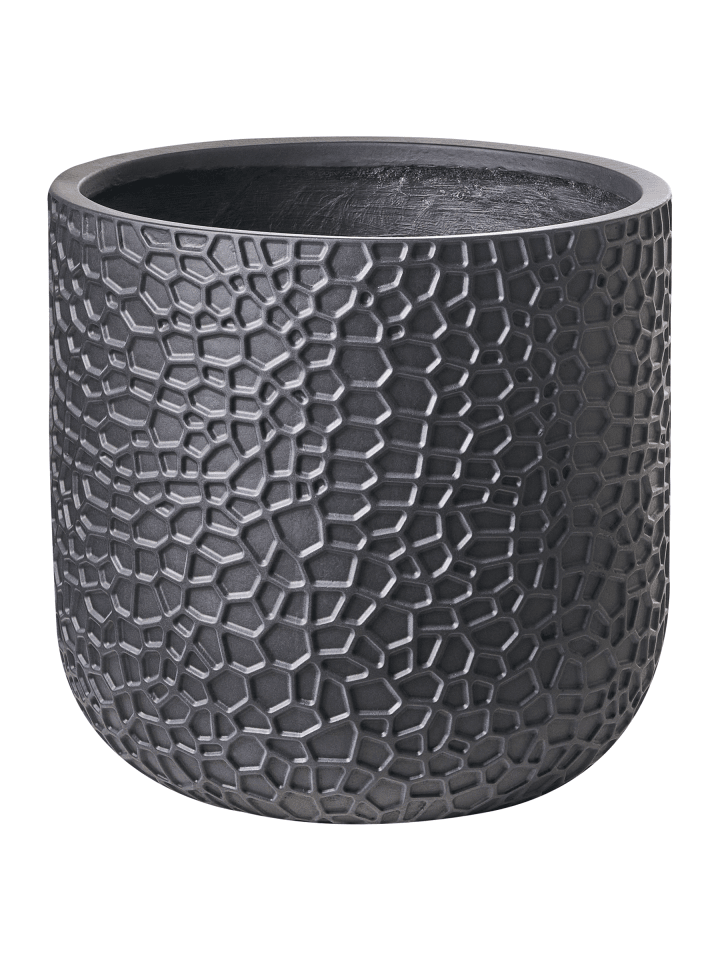 Outdoor Blumentopf YUHUA in Schwarz - (W) 43 x (H) 42 x (L) 43 cm