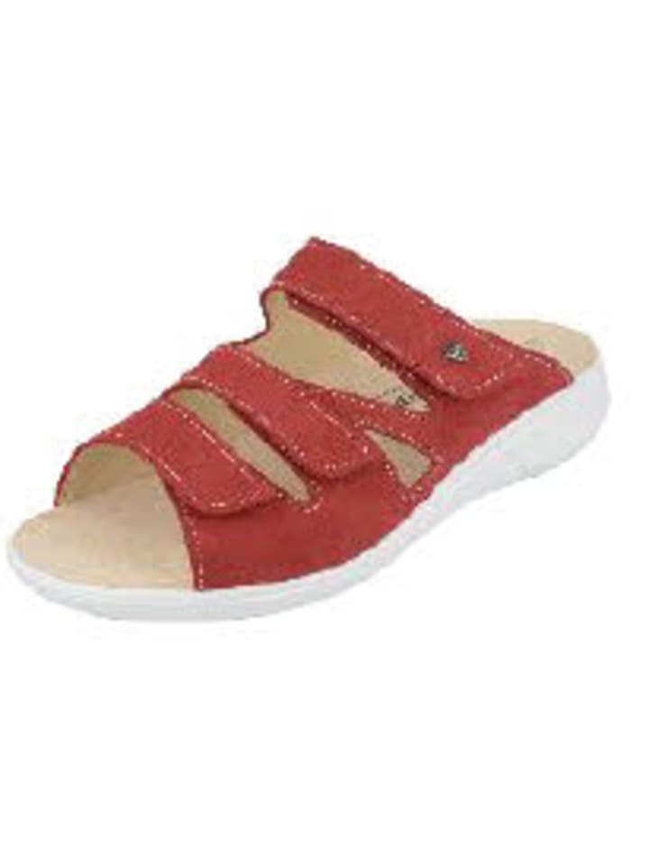 Pantolette in rot
