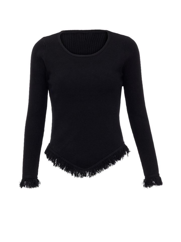Damen Strickpullover in Schwarz