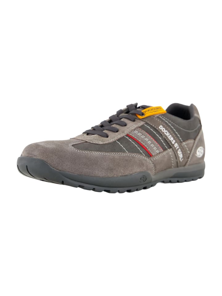 Klassische Schnürschuhe in Grau