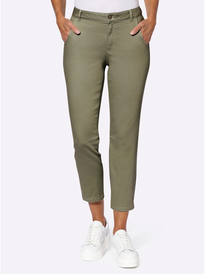7/8-Hose in khaki