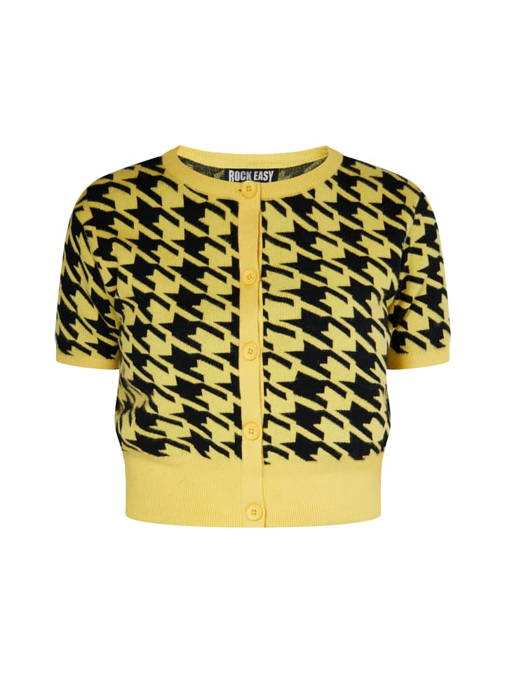 Damen Cardigan in GELB