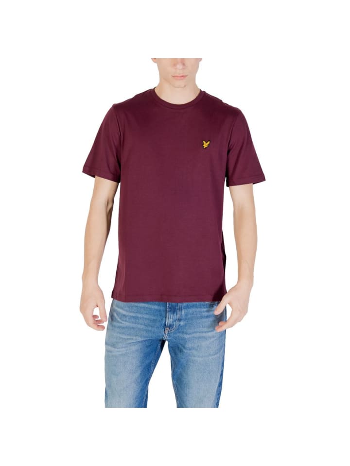 Braun Bordeaux Baumwolle T-Shirt