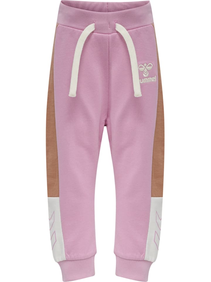 Verstellbare Taille Hose Hmlanju Mädchen in MAUVE MIST