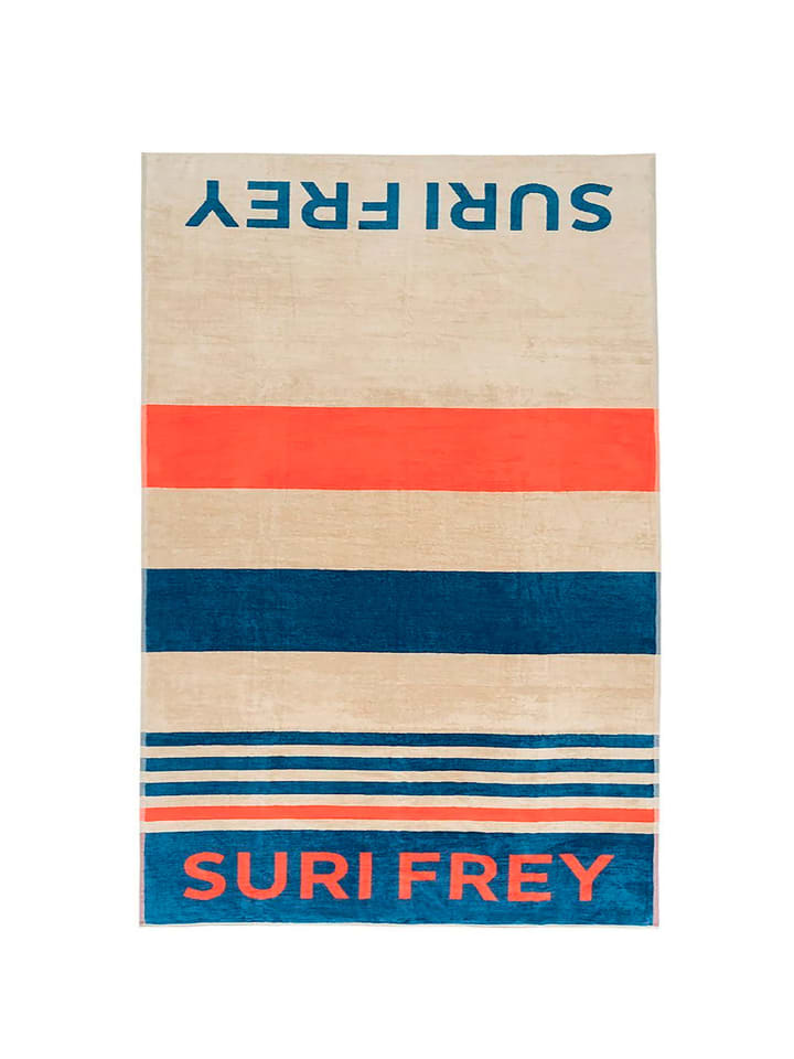 Strandtuch SFY Freyday in beige-kombi 443