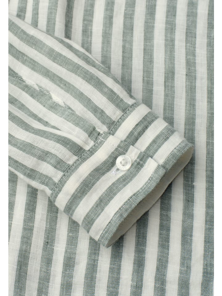 Bluse in lind weiß - 0002