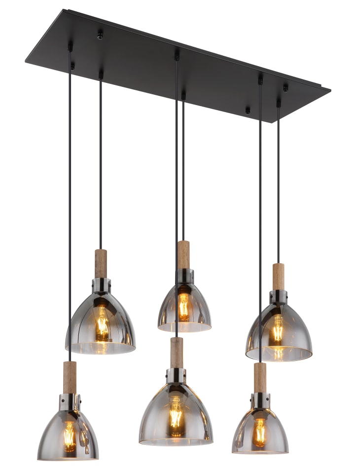 Hängeleuchte "MATTEA" in black