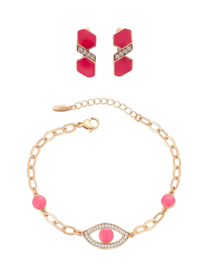 Women Jewelry Set in gold
