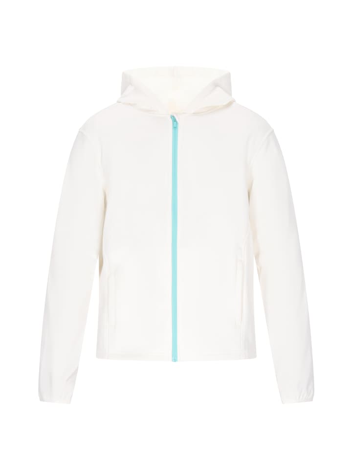 Herren Jacke in Weiss Türkis