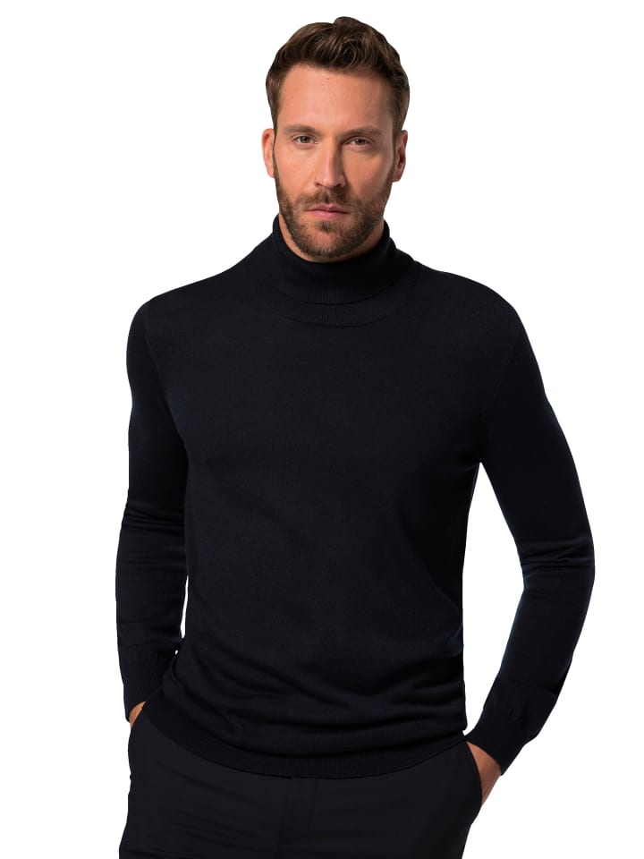 Pullover in navy blau