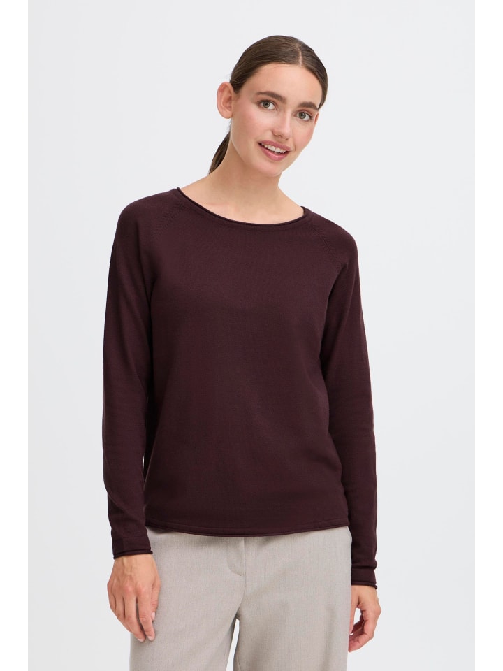 Strickpullover OXKeana in Braun