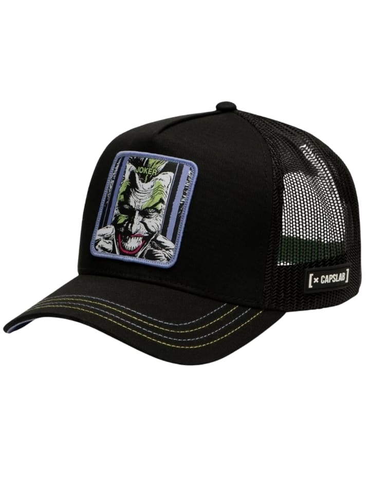 Capslab DC Comics Joker Cap in Schwarz