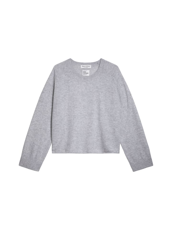 Kaschmirpullover loose in Clear Grey Melange