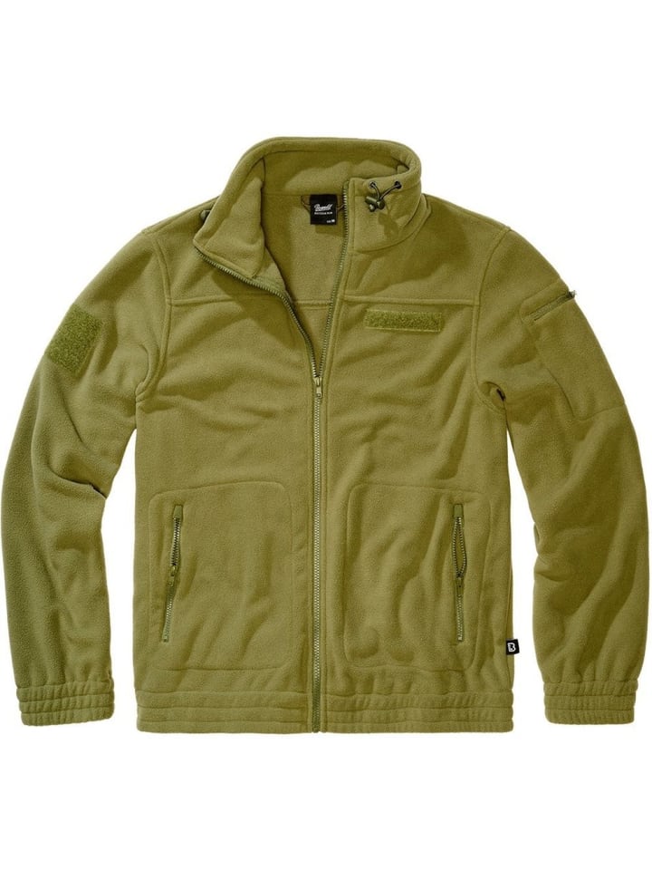 Fleecejacke/Fleecepullover "Fleecejacket Combat" in Khaki