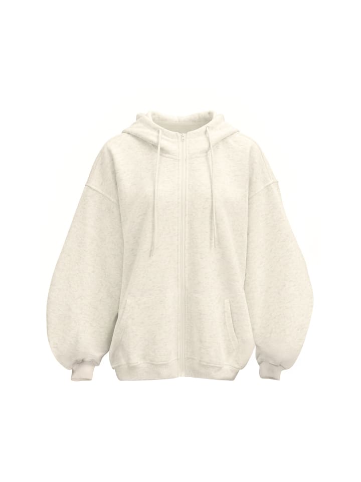 Women Hoodie in Offwhite