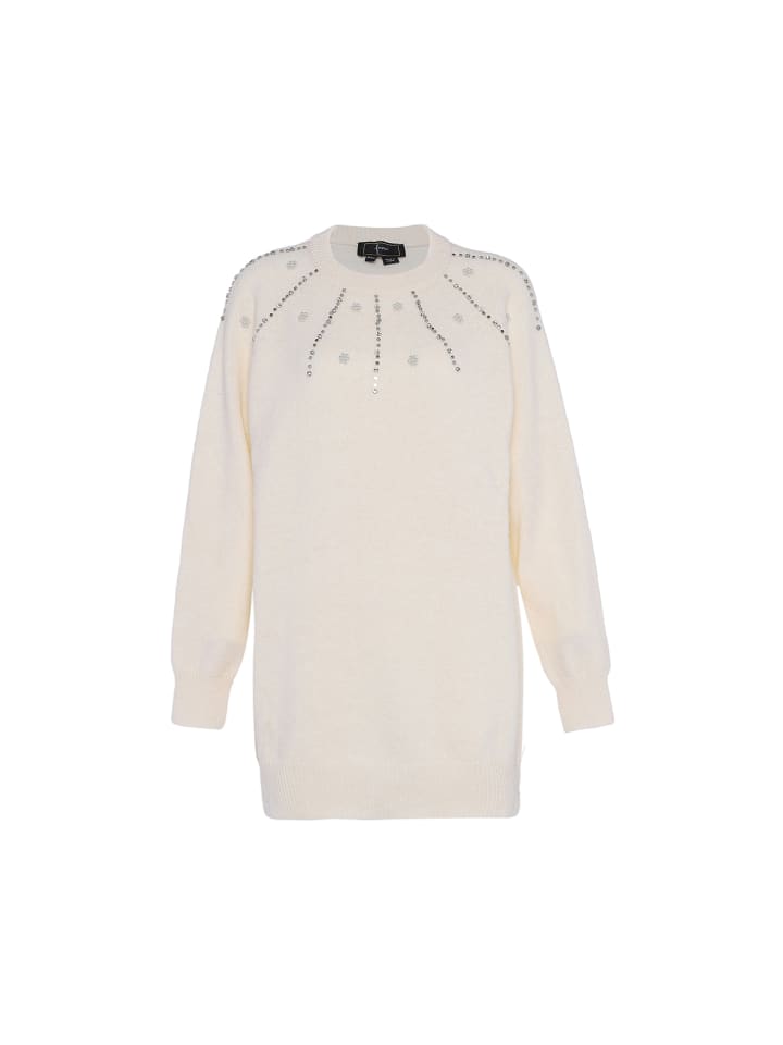 Damen Sweater in WOLLWEISS
