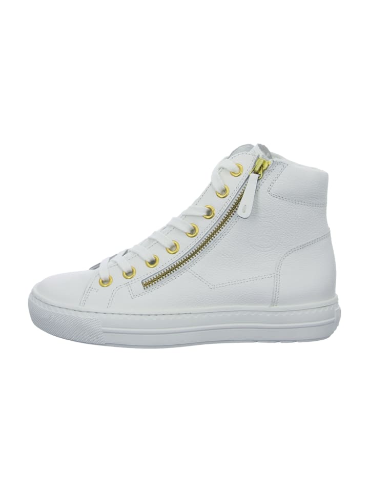 Sneaker High in Weiß