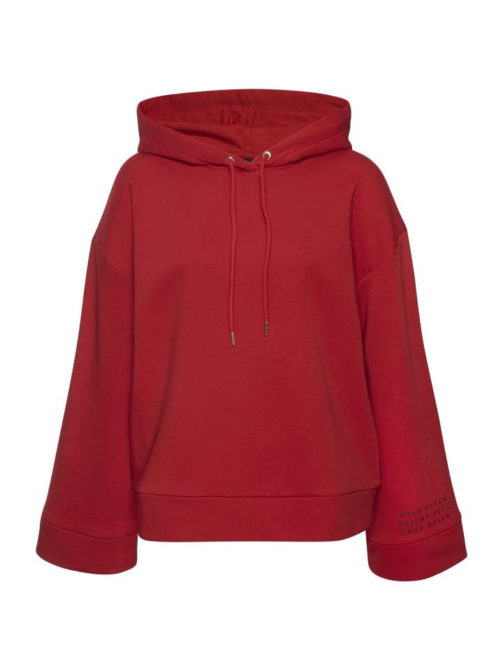 Hoodie in rot