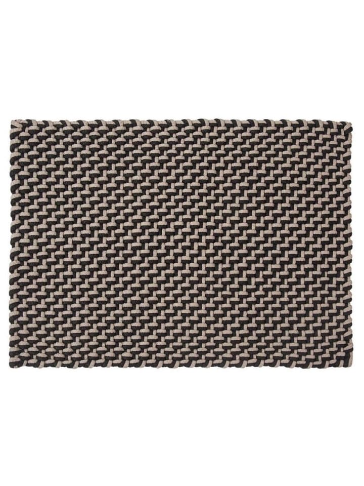 Outdoor Teppich POOL Schwarz / Sand 170x240 cm