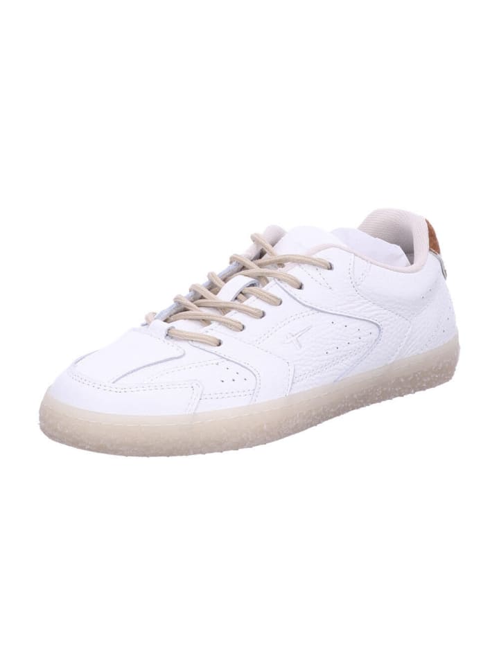 Sneaker in WHITE LEATHER COMB