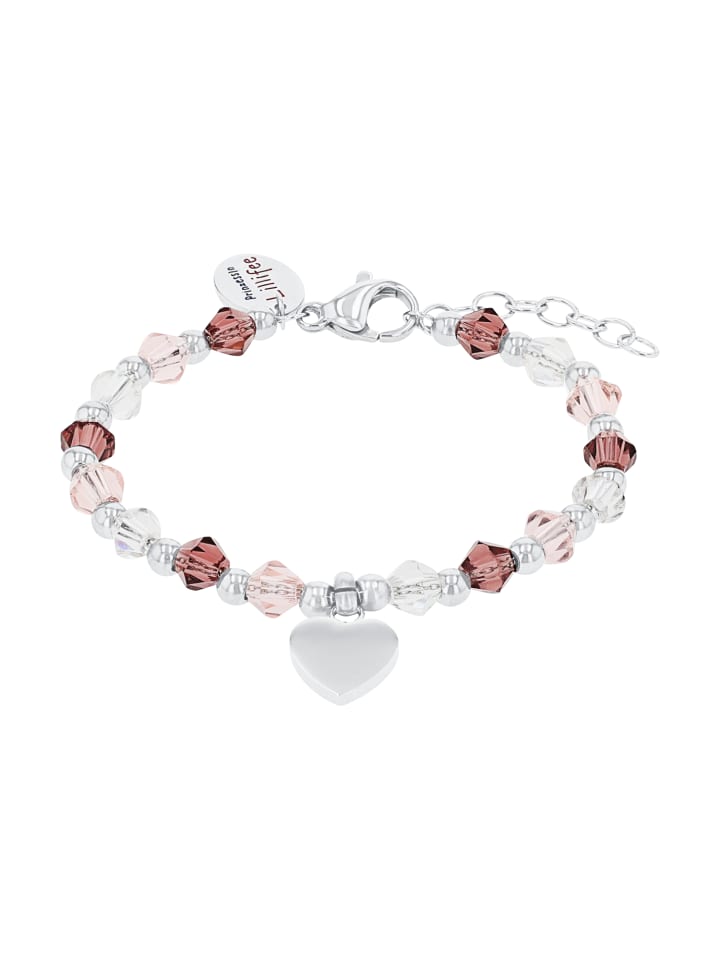 Armband Edelstahl in Pink