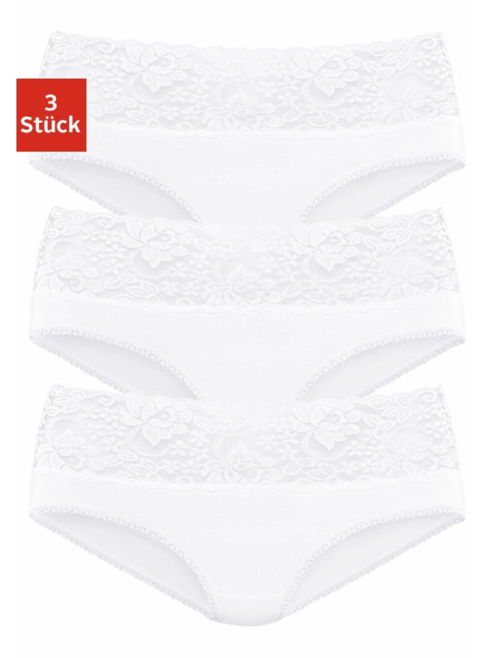 Slip in weiß