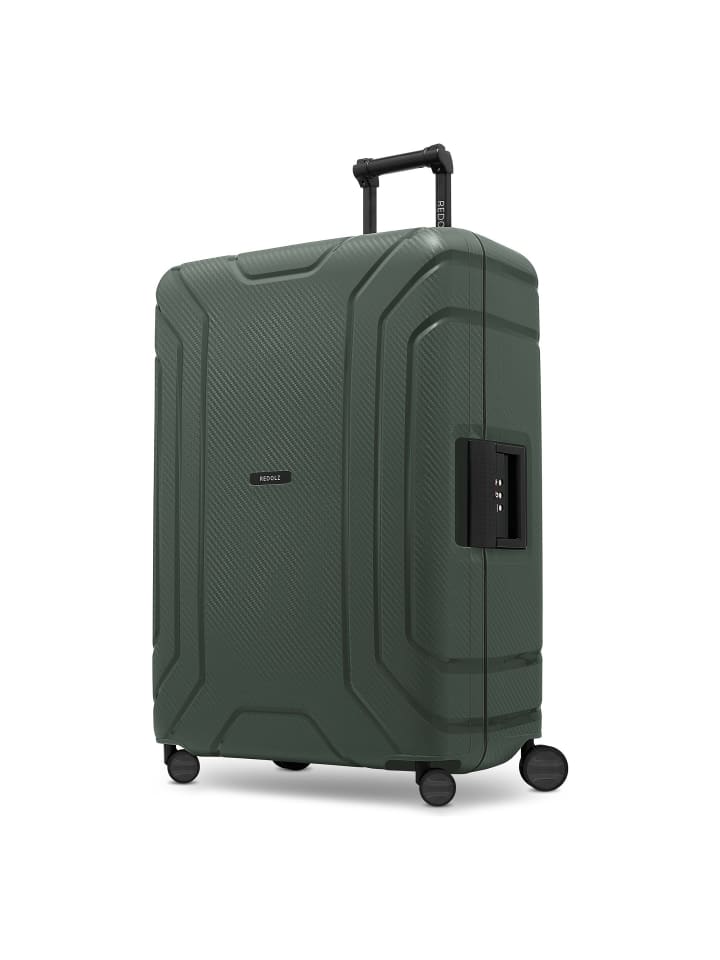 Essentials 15 4-Rollen Trolley 75 cm mit Dreipunkt-Verschluss dark olive