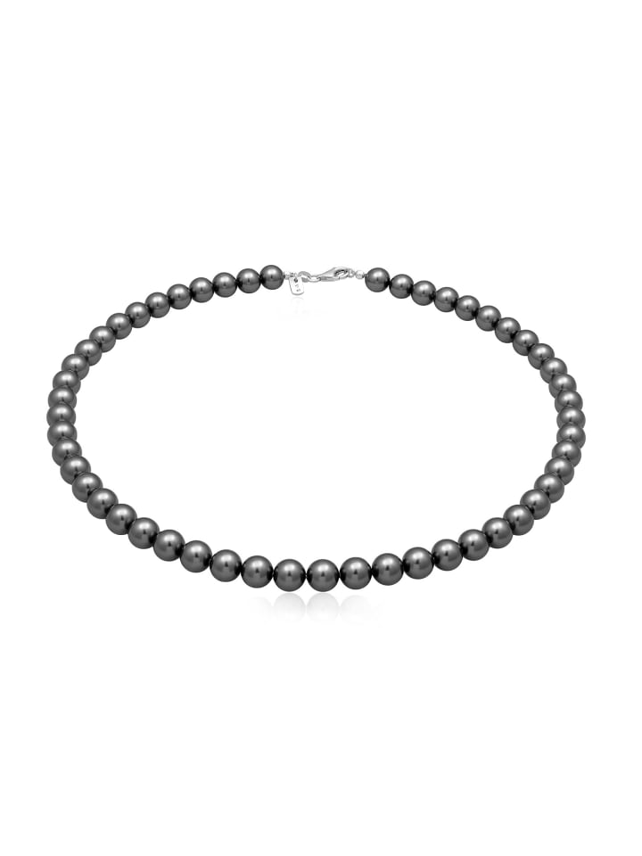Halskette 925 Sterling Silber in Grau