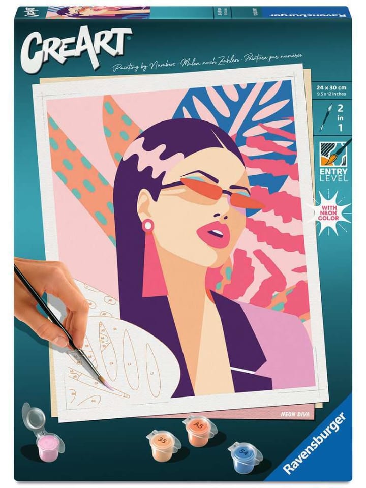 Ravensburger Kreativität Neon Diva in bunt