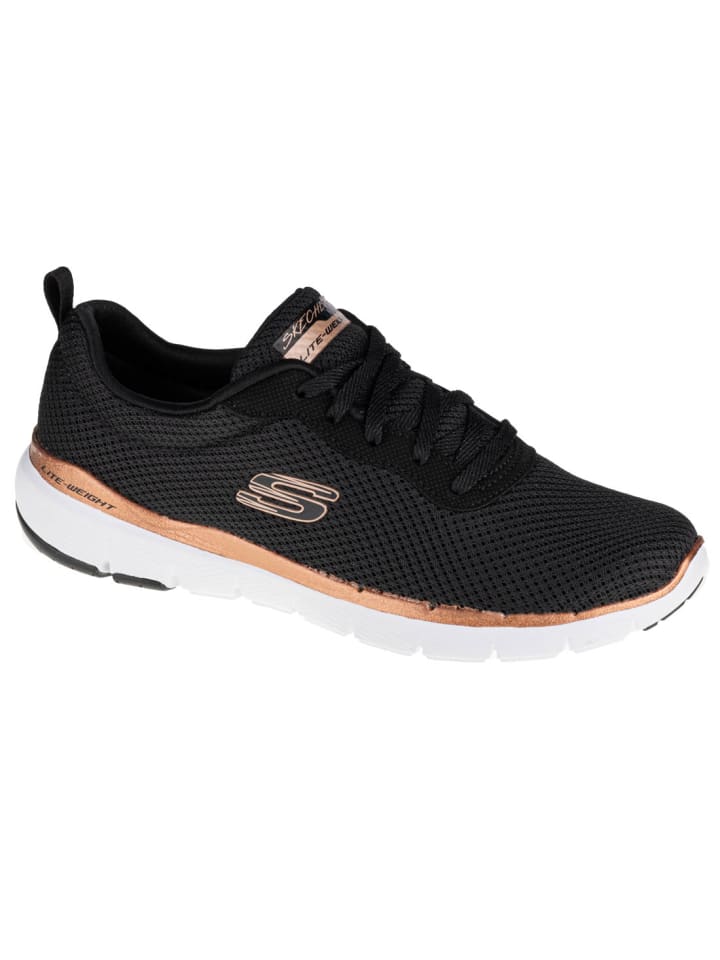 Skechers Flex Appeal 3.0 - First Insight in Schwarz