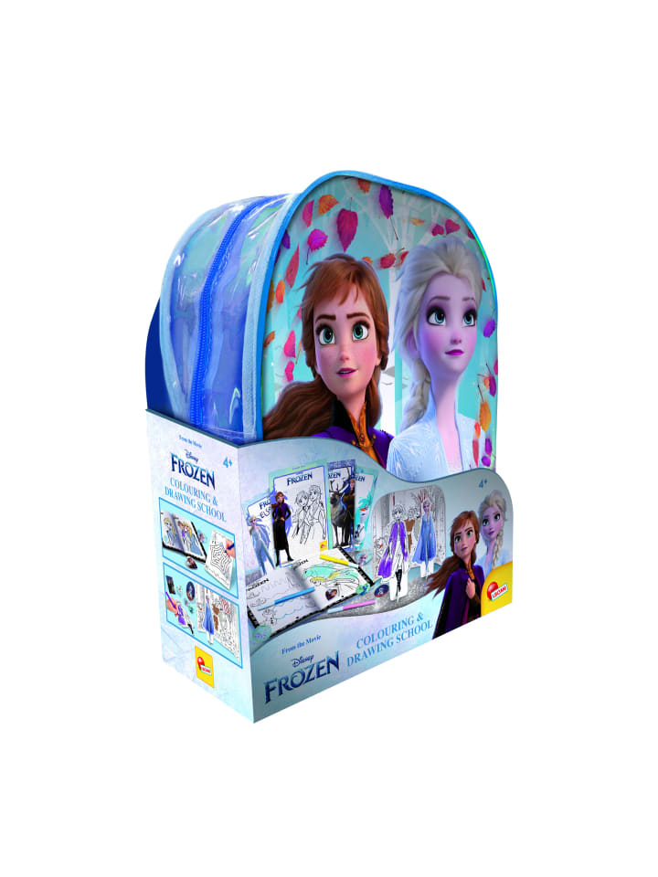 Frozen Mal- und Zeichenschule mit Rucksack in mehrfarbig