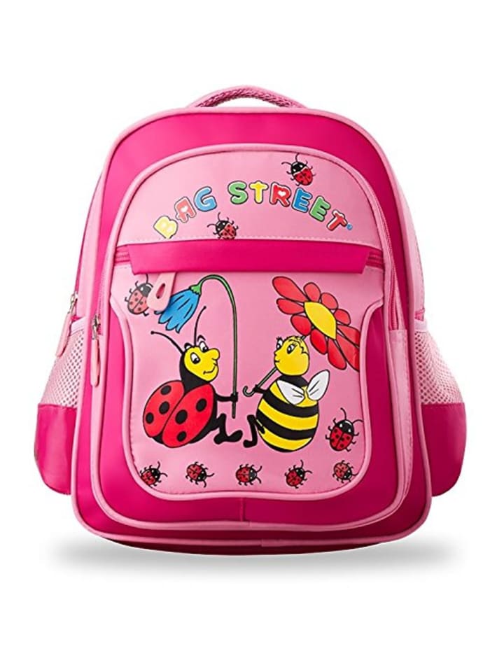 Freizeitrucksack Synthetik pink ca. 35cm breit ca. 26cm hoch