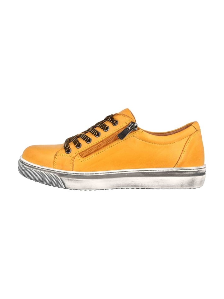 Halbschuhe in Gelb
