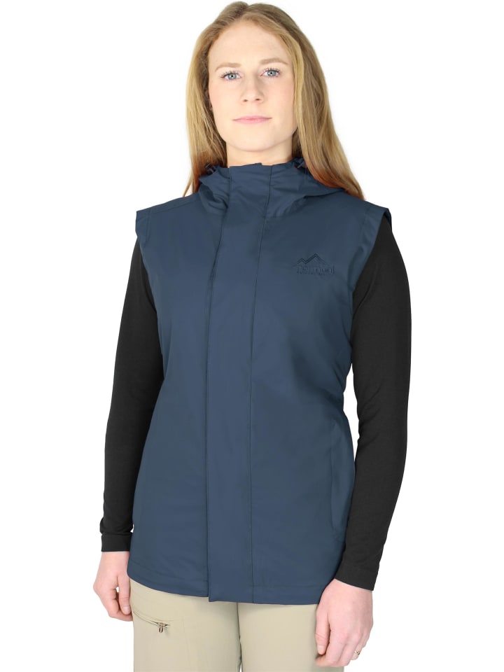 Damen Hardshellweste Kolumbus in Navy