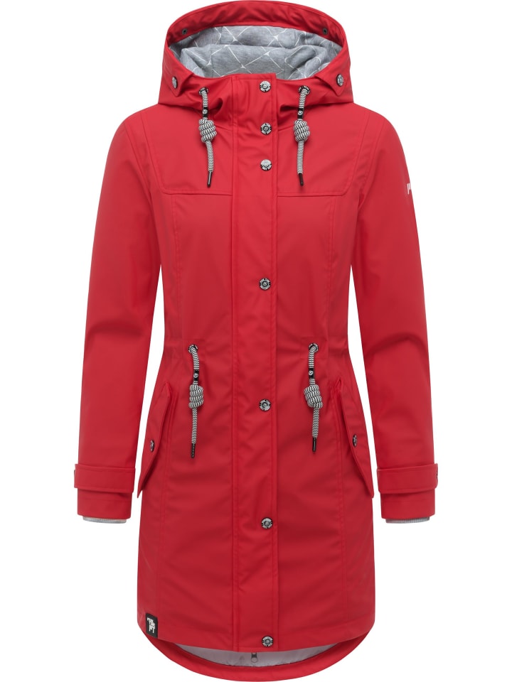 Regenjacke L60042 in Rot21