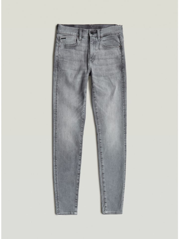 Lhana Skinny Jeans sun faded glacier grey