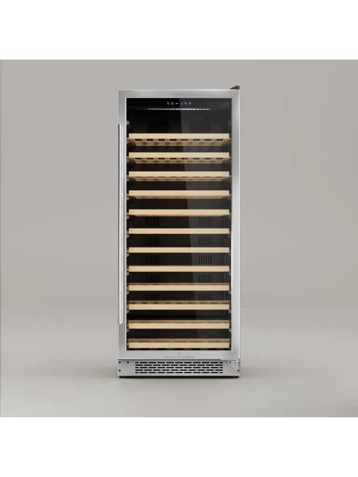 Weinkühlschrank 100 Flaschen eingebaut CAVCE100 Silber Energieklasse G