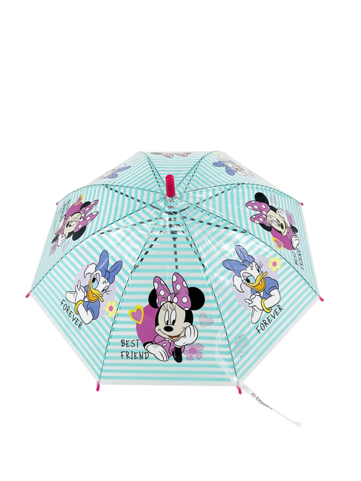 Daisy Kinder Mädchen Automatik-Regenschirm in Mehrfarbig