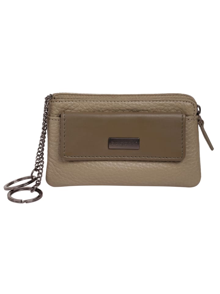 Schlüsseltasche SINA echt Leder in beige