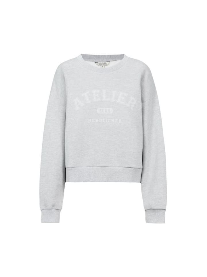 Christy Cropped Sweatshirt in GREY