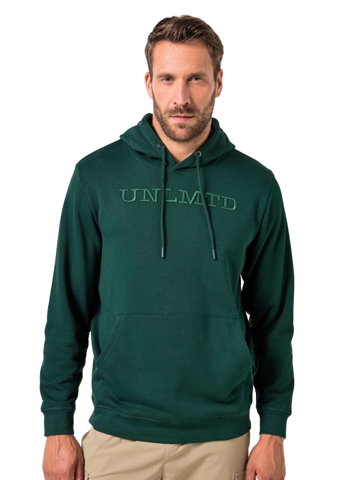 Sweatshirt in dunkelgrün