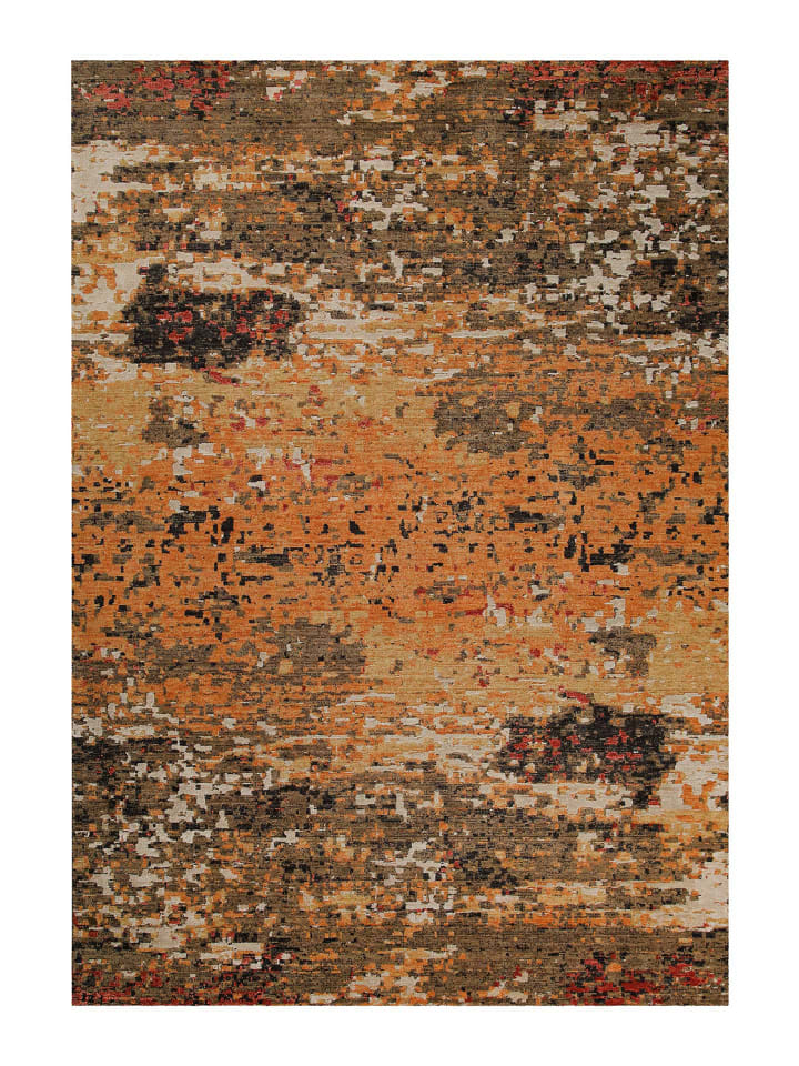 Teppich "East Village" in Braun/Orange/Gelb