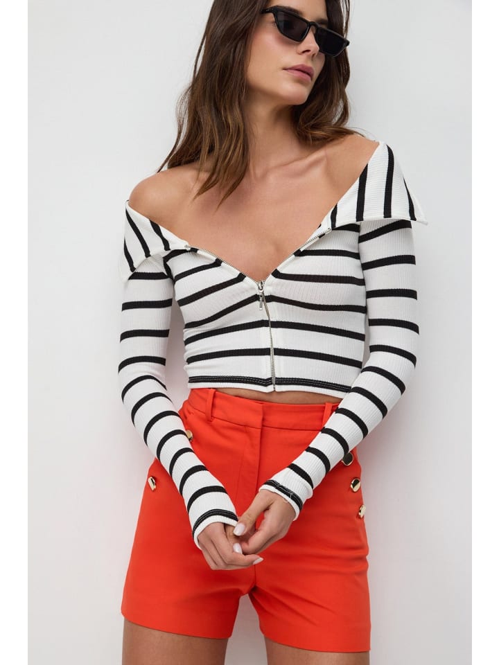 Blouse in Mehrfarbig